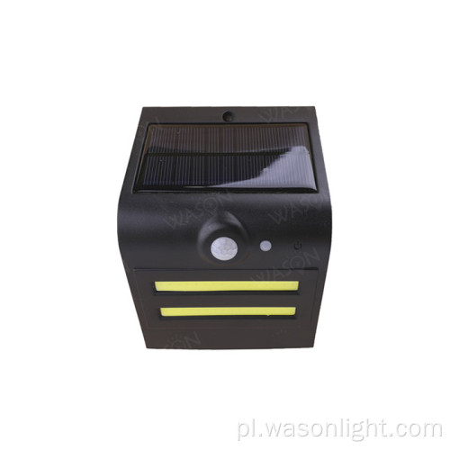 Wodoodporne oświetlenie zewnętrzne Solar Garden Security Light